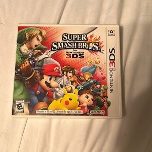Super smash bros 3ds